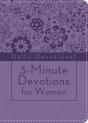 3-Minute Devotions For Women: Daily Devotional (Purple) - Preview