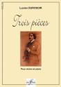 3 Pieces Pour Violon Et Piano - Preview