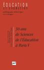 30 Ans De Sciences De L'Education A Paris V - Preview