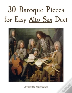 Capa do artigo 30 Baroque Pieces For Easy Alto Sax Duet