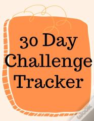 30 Day Challenge Tracker.Habits Are The Most Important When It Comes To Live A Happy And Fulfilled Life, This Is The Perfect Tracker To Start New Habits
