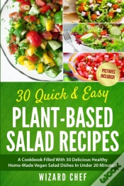 Capa do artigo 30 Quick & Easy Plant-Based Salad Recipes