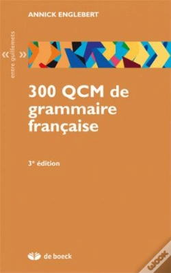 Capa do artigo 300 Qcm De Grammaire Française (3e Édition)