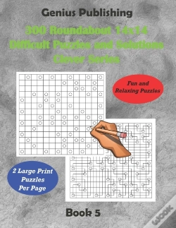 Capa do artigo 300 Roundabout 14x14 Difficult Puzzles And Solutions Clever Series - Book 5