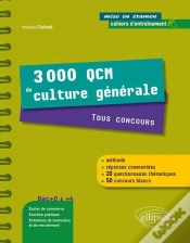 Capa do artigo 3000 Qcm De Culture Generale Tous Concours Une Methode Des Reponses Commentees & 50 Concours Blancs