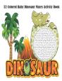 32 Colored Baby Dinosaur Mazes Activity Book - Preview