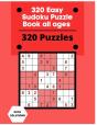 320 Easy Sudoku Puzzle Book All Ages - Preview