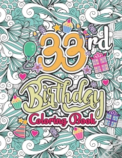 Capa do artigo 33rd Birthday Coloring Book