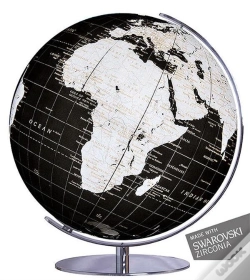 Capa do artigo 34 Cm Noir Argent Swarvoski Pied Chrome