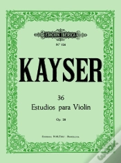 Capa do artigo 36 Estudios Para Violín