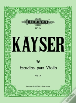 Capa do artigo 36 Estudios Para Violín