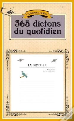 Capa do artigo 365 Dictons Du Quotidien