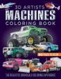3d Artists Machines Coloring Book - Preview