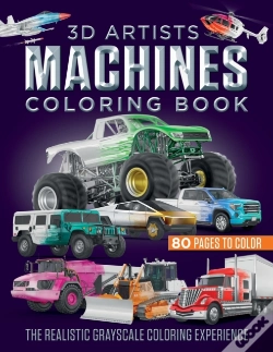 Capa do artigo 3d Artists Machines Coloring Book