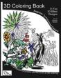 3d Coloring Book: 3d-Shaded Coloring Pag - Preview