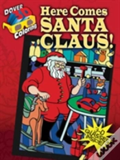 Capa do artigo 3d Coloring Book - Here Comes Santa Claus!