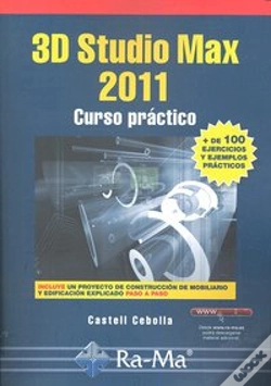 Capa do artigo 3d Studio Max 2011. Curso Práctico