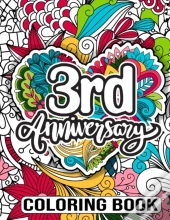 3rd Anniversary Coloring Book