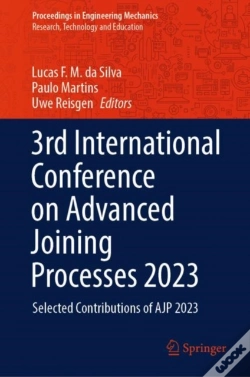 Capa do artigo 3rd International Conference On Advanced Joining Processes 2023