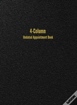 Capa do artigo 4-Column Undated Appointment Book