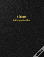 4-Column Undated Appointment Book