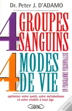 Capa do artigo 4 Groupes Sanguins 4 Modes De Vie ; Le Plus Celebre Regime Mis En Pratique Au Jour Le Jour