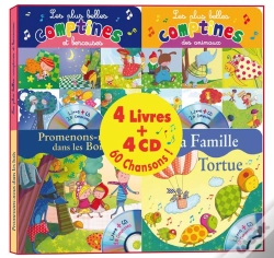 Capa do artigo 4 Livres + 4 Cd ; 60 Chansons !
