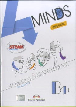 Capa do artigo 4 MINDS B1+ Livro de exercícios e gramática + Digibooks