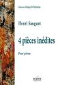 4 Pieces Inedites Pour Piano - Preview