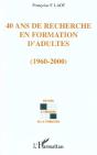 40 Ans De Recherche En Formation D'Adultes ; 1960-2000 - Preview