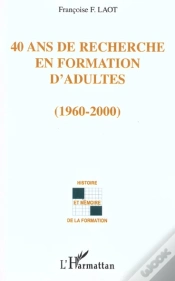 Capa do artigo 40 Ans De Recherche En Formation D