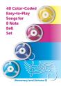 40 Color-Coded Easy-To-Play Songs For 8 Note Bell Set - Preview