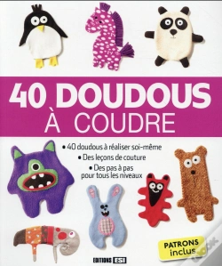 Capa do artigo 40 Doudous À Coudre