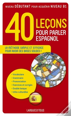 Capa do artigo 40 Leçons Pour Parler Espagnol