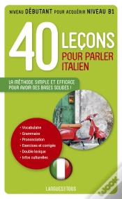 Capa do artigo 40 Leçons Pour Parler Italien