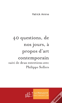 Capa do artigo 40 Questions, De Nos Jours, A Propos D'Art Contemporain