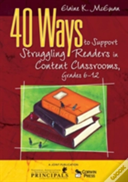 Capa do artigo 40 Ways To Support Struggling Readers In Content Classrooms, Grades 6-12