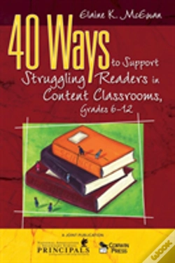 Capa do artigo 40 Ways To Support Struggling Readers In Content Classrooms, Grades 6-12