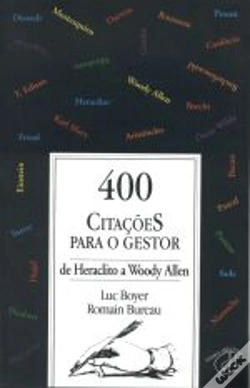 Capa do artigo 400 Citações para o Gestor