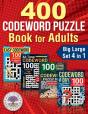 400 Codeword Puzzle Book For Adults - Preview