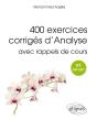 400 Exercices Corrigés D'Analyse Avec Rappels De Cours ; Classes Prépas Spé Mp-Mp* - Preview