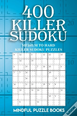 Capa do artigo 400 Killer Sudoku: Medium To Hard Killer