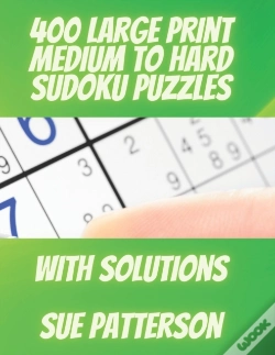 Capa do artigo 400 Large Print Medium To Hard Sudoku Puzzles
