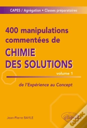 Capa do artigo 400 Manipulations Commentées De Chimie Des Solutions Volume 1