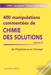 Capa do artigo 400 Manipulations Commentées De Chimie Des Solutions Volume 2