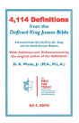 4,114 Definitions From The Defined King James Bible - Preview