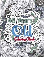 48 Years Old Coloring Book