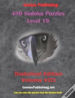 Capa do artigo 480 Sudoku Level 19 Puzzles - Diabolical Edition Volume 8