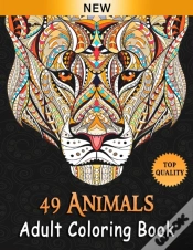 Capa do artigo 49 Animals Adult Coloring Book