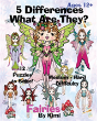 5 Differences- What Are They?- Fairies - Preview